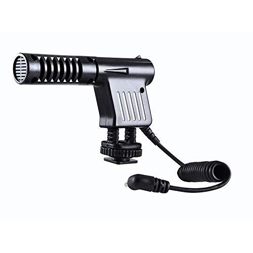  HATCHMATIC BY-VM01 Mini Professional Directional Video Condenser Microphone for Canon Nikon DSLR Camcorder Camera