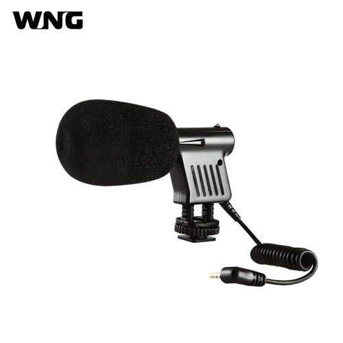  HATCHMATIC BY-VM01 Mini Professional Directional Video Condenser Microphone for Canon Nikon DSLR Camcorder Camera