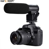 HATCHMATIC K& F Concept Professional DSLR Camera Microphone Interviewing Handheld Wired Mic for Nikon Canon Record Video Studio Camcorder: Australia