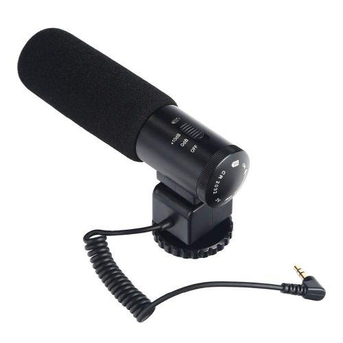  HATCHMATIC K& F Concept Professional DSLR Camera Microphone Interviewing Handheld Wired Mic for Nikon Canon Record Video Studio Camcorder: Australia