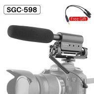HATCHMATIC Takstar SGC-598 Video Microphone Camera Interview Video Recording Vlog Mic for DSLR Camera Nikon Canon Condenser Microphone: Russian Federation, Mic w Windshield