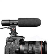 HATCHMATIC Professional Shotgun Condenser Microphone Multifunctional Mount Camera DV Microphones for Canon Nikon D-SLR Portable 3.5mm Mic