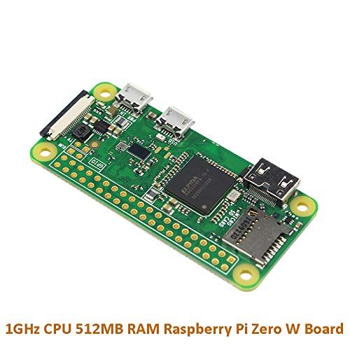  HATOLY Raspberry Pi Zero W Board 1GHz CPU 512MB RAM with Built-in WiFi & Bluetooth RPI 0 W