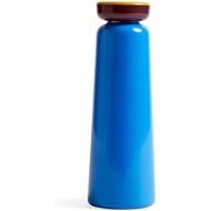HAY Sowden Trinkflasche 0,35L, blau H 20,5cm Ø 7cm