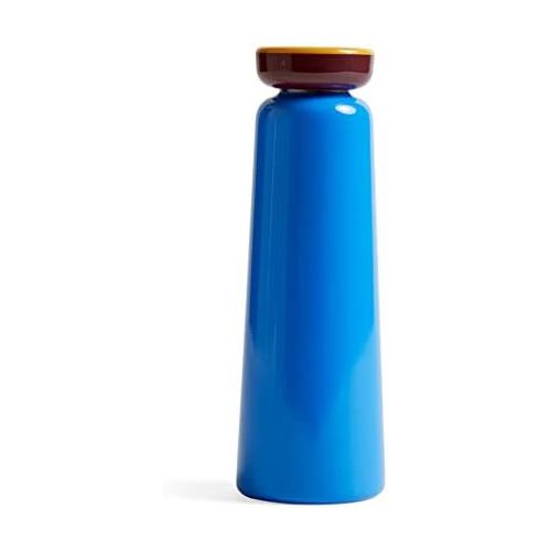  HAY Sowden Trinkflasche 0,35L, blau H 20,5cm Ø 7cm