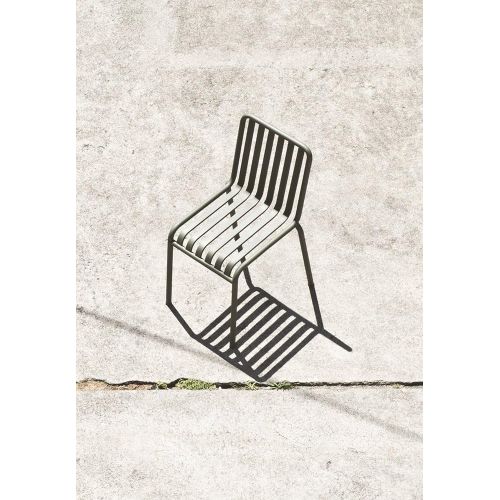  HAY - Palissade Chair - anthrazit - Ronan & Erwan Bouroullec - Design - Gartenstuhl