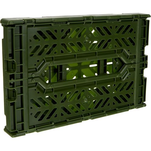  HAY Colour Crate S Transportbox, Kunststoff, Khaki, 26,5cm