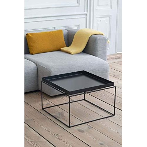  HAY - Tray Table - schwarz - 60 x 39 x 60 cm - Design - Beistelltisch - Couchtisch - Sofatisch