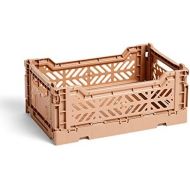 HAY Colour Crate S Transportbox, Kunststoff, Nougat, 26,5cm