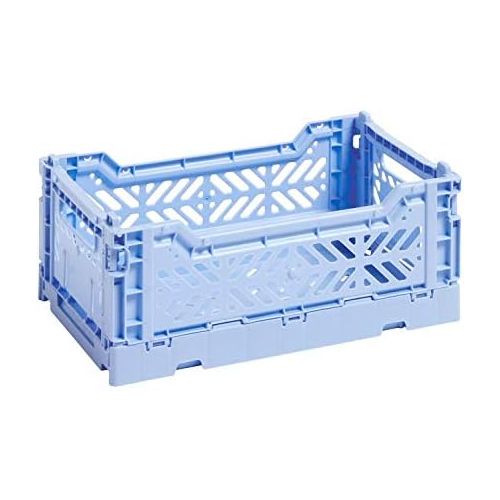  HAY Colour Crate S Transportbox, Kunststoff, hellblau, 26,5cm