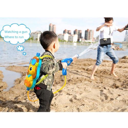  HBBenz Water Gun, Backpack Water Pistols Water Blaster Range 7-9 Meter Summer Outdoor Toys for Pool Beach Water Toys for Kids,Green