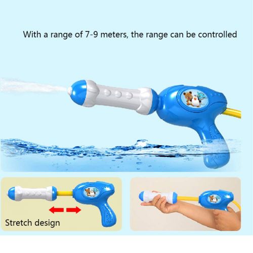  HBBenz Water Gun, Backpack Water Pistols Water Blaster Range 7-9 Meter Summer Outdoor Toys for Pool Beach Water Toys for Kids,Green