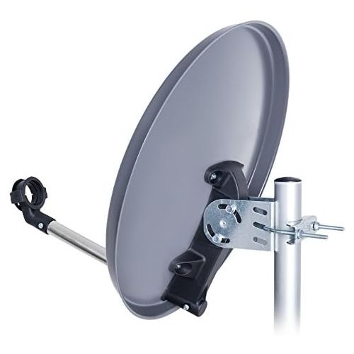  [아마존베스트]-Service-Informationen HB-DIGITAL SAT COMPLETE Set: Mini Satellite System 40 cm Bowl + UHD LNB 0.1 dB + Cable + HD 250S Receiver (Suitable for HDTV)