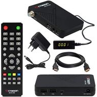 HB DIGITAL Mini Satellite Receiver Octagon SX8 HD ONE + HDMI Cable (DVB S/S2 Satellite Receiver IPTV 2X USB 2.0, Conax Card Reader, HDMI, External Display and IR Receiver, 1080p Me