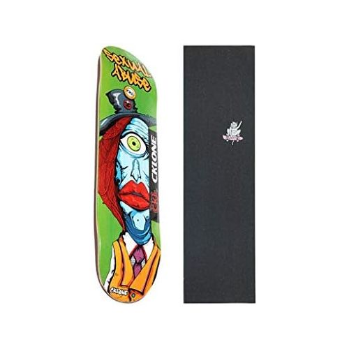  HBJP Skateboard-Einsteiger-Double-Up-Skateboard fuer Erwachsene, professionelles Skateboard, stark Abriebfest Skateboard (Color : A)