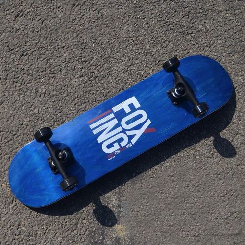  HBJP Skateboard/Professionelles Board Doppel Skateboard/Anfanger/Erwachsene/All Wheel Girls Passport/Multiple Skateboard (Color : C)