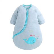 HBK 0-6Y Newborn Sleeping Bag Winter Warm Children Pajamas Cotton Swaddle Blanket wrap Bedding Baby Rompers Stroller Swaddle A3