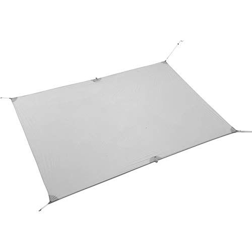  HBNNBV Outdoor Tent Ultralight Tarp Lightweight Mini Sun Shelter Camping Mat Tent Footprint 15D Nylon Silicone 160g Rain Canopy (Color : 15D Gray)