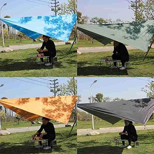  HBNNBV Outdoor Tent Waterproof Sun Shelter Tent Tarp Anti UV Beach Tent Awning Outdoor Canopy Shade Hammock Camping Rain Sunshade Fly Camping Rain Canopy (Color : C)