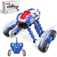 HBUDS Remote Control Car for Boys, RC Cars 4WD Off Road Monster Trucks High Speed Rechargeable Cars Toys, RC Stunt Car 360° Flips Rotating Vehicles, Present Gift for Kids Girls & Boys Ag