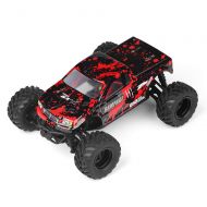 HBX 1:18 Scale All Terrain RC Car 36KM/H High Speed, 4WD Electric Vehicle,2.4 GHz Radio Controller, Included Battery and Charger,Waterproof Off-Road Truck (Red)