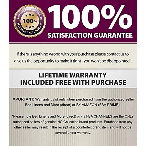  HC COLLECTION Hotel Luxury Bed Sheets Set- 1800 Series Platinum Collection-Deep Pocket,Wrinkle & Fade Resistant (King,Eggplant)