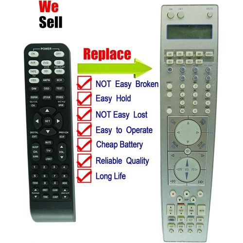  HCDZ Replacement Remote Control for Harman Kardon AVR435 AVR630 AVR635 AVR7200 AVR645 AVR7550H AVR7500HD AV A/V Receiver