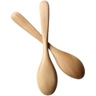 [아마존베스트]HCFKJ 6 Stuecke Set Bambus Utensil Kueche Holz Kochen Werkzeuge Loeffel Spatel Mischen Neu (B)