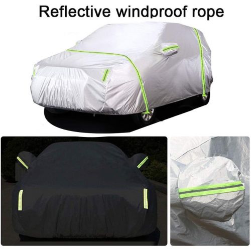  HCH-Car cover Car Cover Compatible with Mercedes Benz GLC Class GLC 200 GLC 260 GLC 300 Waterproof Car Cover Outdoor Automobiles Full Exterior Covers Car Guard Sunscreen Anti Scratch Anti UV Sil