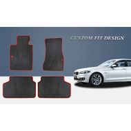 HD-Mart Car Floor Mat for BMW New 5 Series G30 G31 2017-2018-2019 Rubber Black Custom Fit Auto Floor Mats All Weather Heavy Duty & Odorless