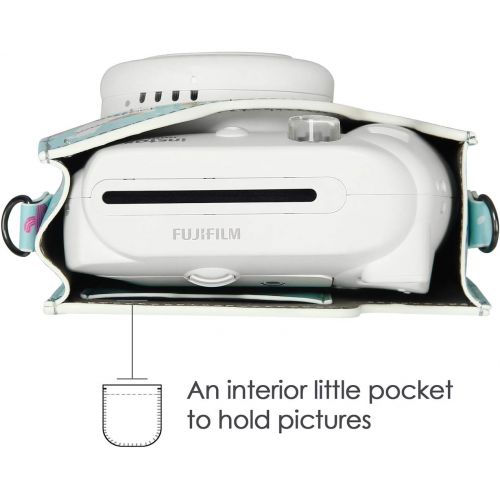  HDE Camera Case Bag Compatible for Fujifilm Instax Mini 9 / Mini 8+ / Mini 8 Instant Film Camera with Shoulder Strap and Photo Accessories