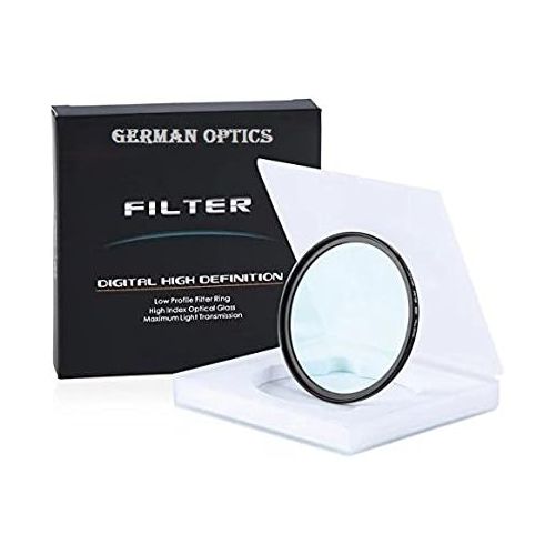  HDStars 67MM German Optics Multi-Coated Ultra-Slim UV (Ultra Violet) Filter for Canon, Nikon, Sony, Sigma, Fujifilm, Fuji, FUJINON, Tamron, Carl Zeiss Lens