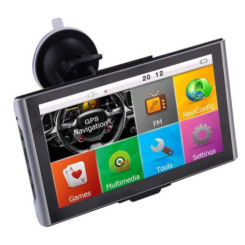  HDT GPS Navigation Car 7 inch 256/8GB Sat Nav Bundle Free Russian/EU/North&South America/Asia/Africa/AU NZ Maps (Basic Functions)