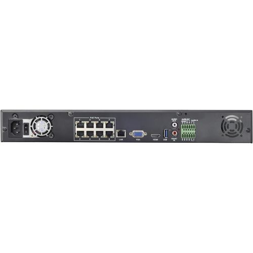  HDVD HD 16 Channel Megapixel NVR, Built in 8 Channel POE Ports, ONVIF compatible, 1080P HDMI, Commercial Grade