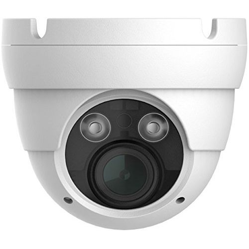  HDView IP License Plate Camera 5MP HD Megapixel Network H.265 HLC Shutter WDR Motorized Lens PoE 3-Axis IR Infrared Dome, VCA Intelligent Analytics