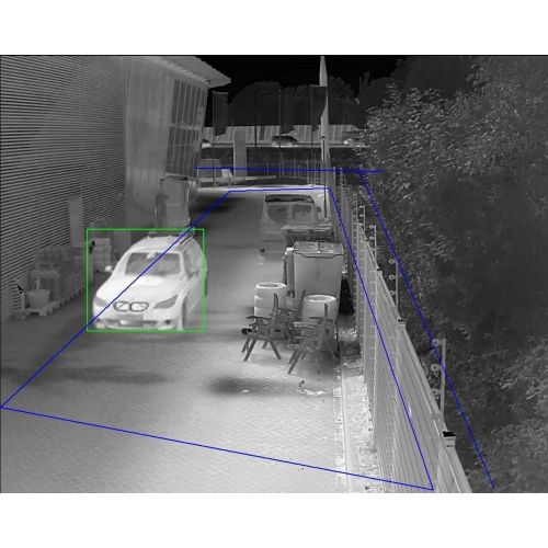  HDView 5MP Megapixel IP Camera POE 2 Way Audio Alarm MicroSD Card Slot 2.8-12mm Vari-Focal Lens Infrared Bullet ONVIF Network, VCA Intelligent Analytics