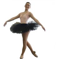 HDW DANCE Women Professional Ballet Platter Tutus 5 Layers Skirt Without Underpants