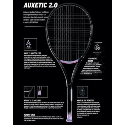 헤드 Head Auxetic 2.0 Boom MP L Tennis Racquet