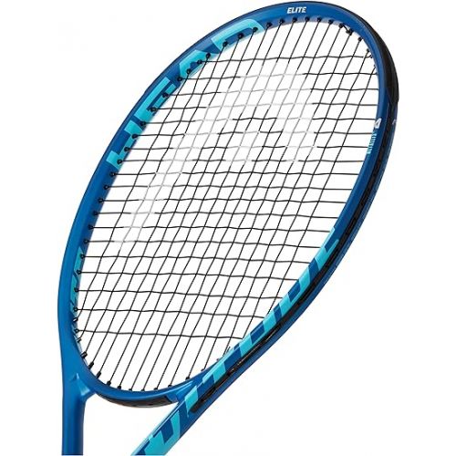헤드 Metallix Attitude Elite Blue Tennis Racket - Pre-Strung Adult Tennis Racquet Lightweight - Midplus Headsize for Blend of Power and Control