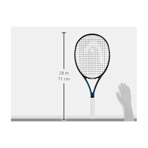 헤드 Graphene Laser Oversize Pre-Strung Tennis Racquet with Large Sweetspot and Power