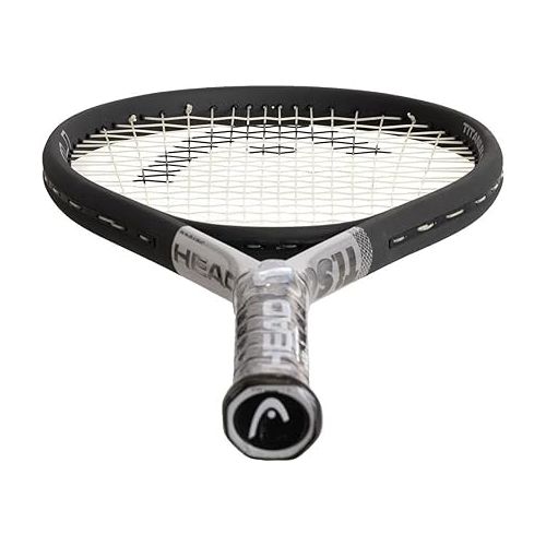 헤드 HEAD Ti S6 Tennis Racket - Pre-Strung Head Heavy Balance 27.75 Inch Adult Racquet - 4 3/8 In Grip