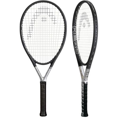 헤드 HEAD Ti S6 Tennis Racket - Pre-Strung Head Heavy Balance 27.75 Inch Adult Racquet - 4 3/8 In Grip