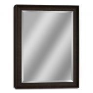 Head West Headwest 8010 Transitional Driftwood Wall Mirror in Dark Teak