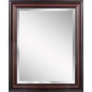Head West 8951 30 x 42 in. Traditional Cherry Framed Wall Mirror