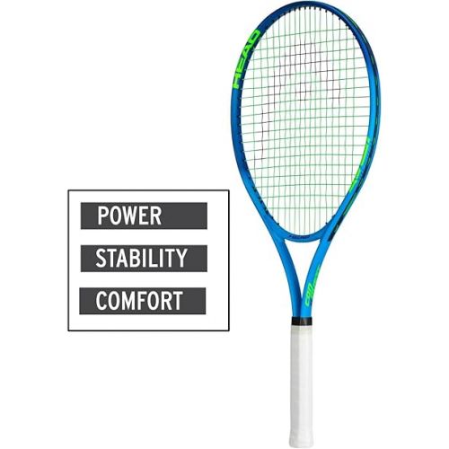 헤드 HEAD Ti. Conquest Pre-Strung 27in. Blue Tennis Racquet