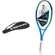 HEAD Tennis Racquet Cover Bag Ti. Conquest Pre-Strung 27in Blue Tennis Racquet