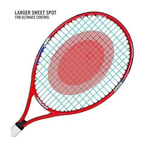 헤드 HEAD Speed 23 Graphite Tennis Racquet for Juniors, Multicolor