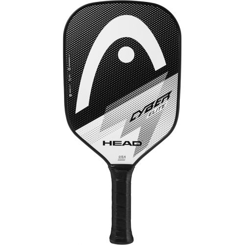 헤드 Head Cyber Elite Pickleball Paddle, Fiberglass Surface, Black/White Color, Beginning to Intermediate Levels