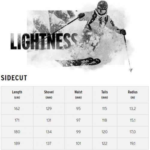 헤드 Head Unisex Kore 99 Graphene Lightweight Freeride Skis (Bindings Not Included)