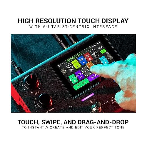  Headrush MX5 and Expression Pedal Bundle - Guitar Amp and Multi Effect Modelling Processor with Audio Interface and Expression Pedal